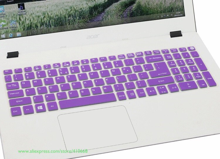 Funda protectora de silicona para teclado de 15,6 pulgadas, para Acer Aspire VN7-592G VN7-792G F15 F5-571 F5-573G E5-575G