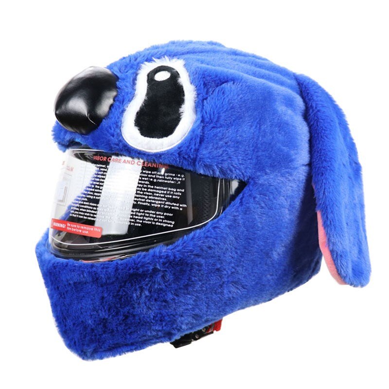 Motorcycle Helmet Protective Sheath Mini Cartoon Plush Smart Cover