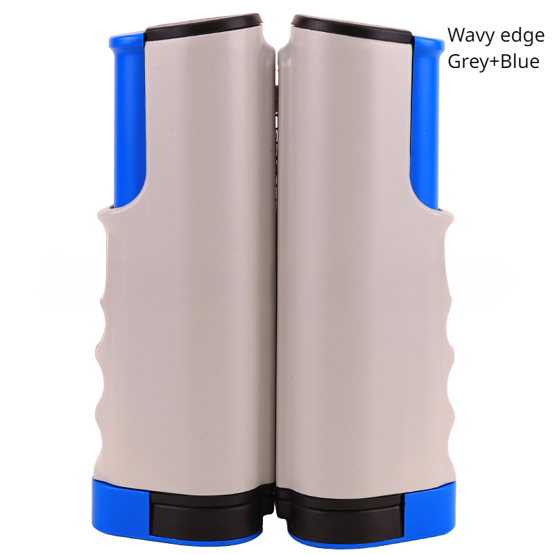 Estante de red de Ping Pong portátil, estante retráctil en cualquier lugar, accesorios de ejercicio de red de tenis de mesa de plástico de de repuesto: Blanco cremoso