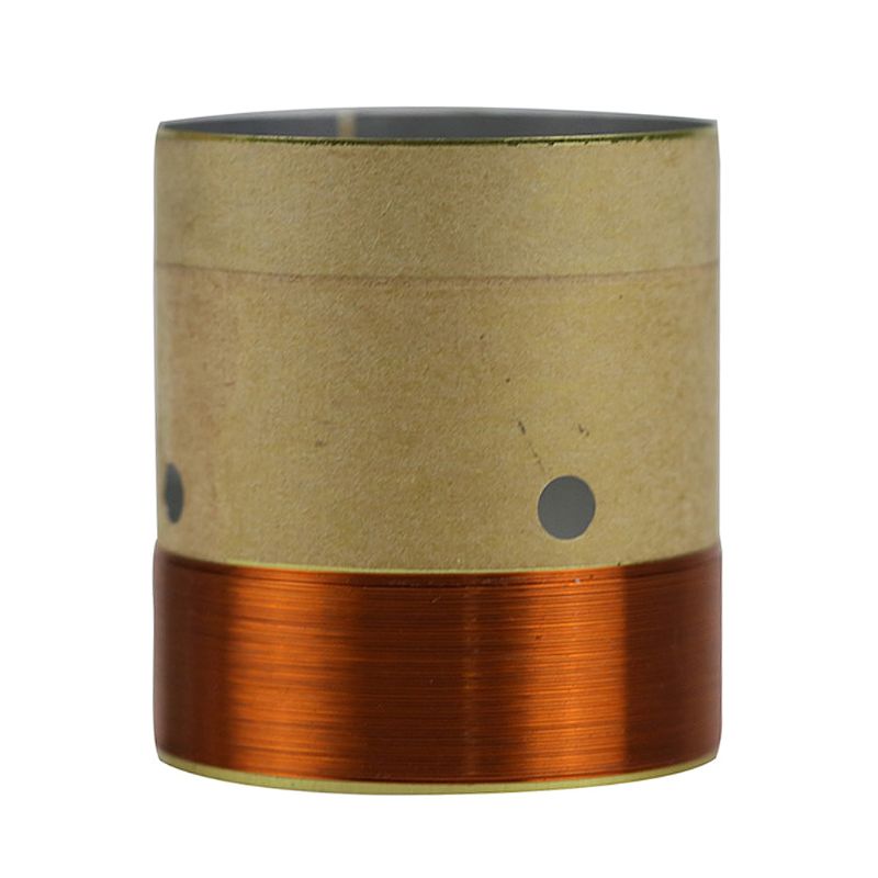 1 para 38.5/75.5MM głośnik Bass cewka drgająca biały aluminium dźwięk wylot powietrza dla głośnik Subwoofer akcesoria do naprawy