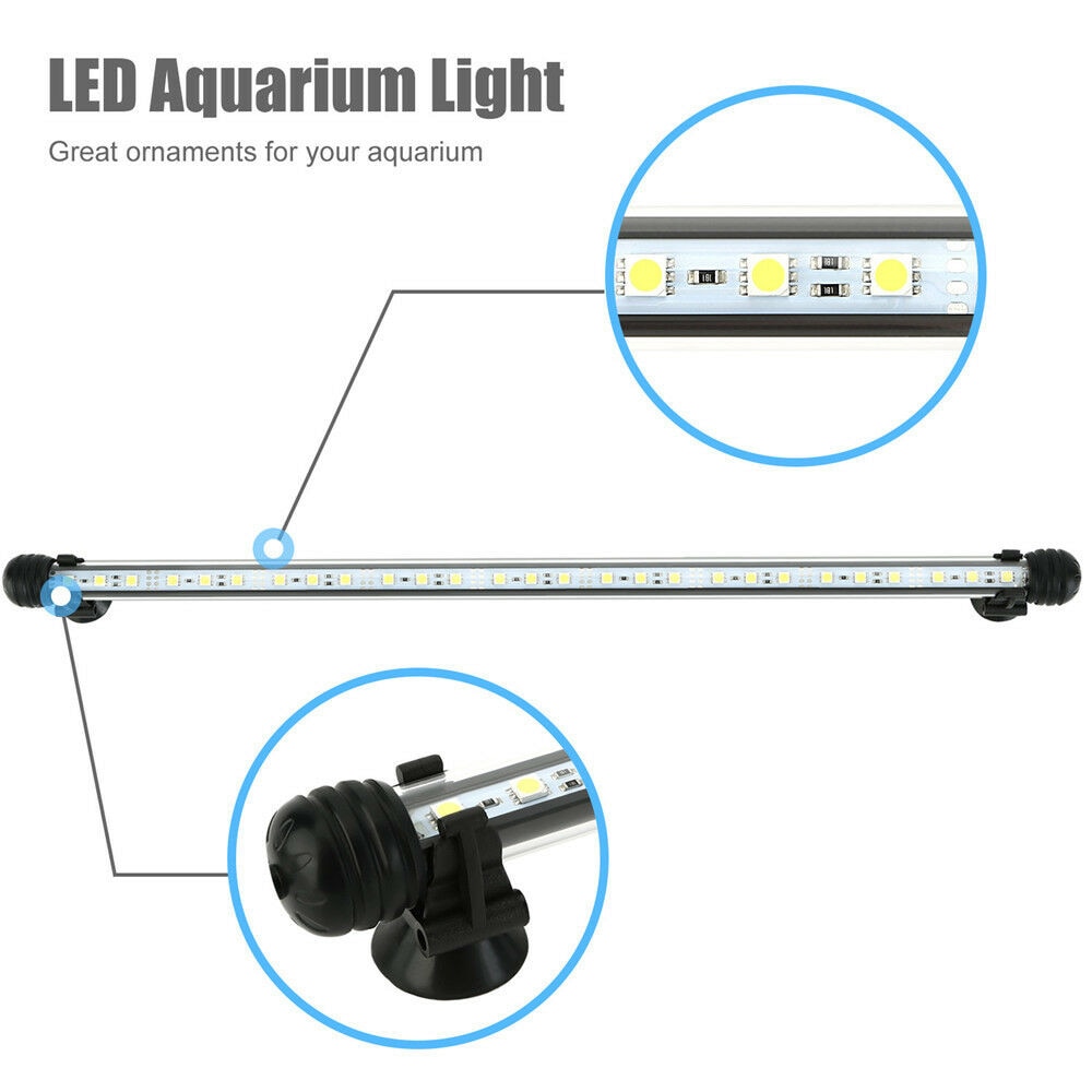 19cm Led Planted Aquarium Lighting EU/US/UK/AU Waterproof Aquarium Light Fish Tank Lamp Aquariums Decor Lighting