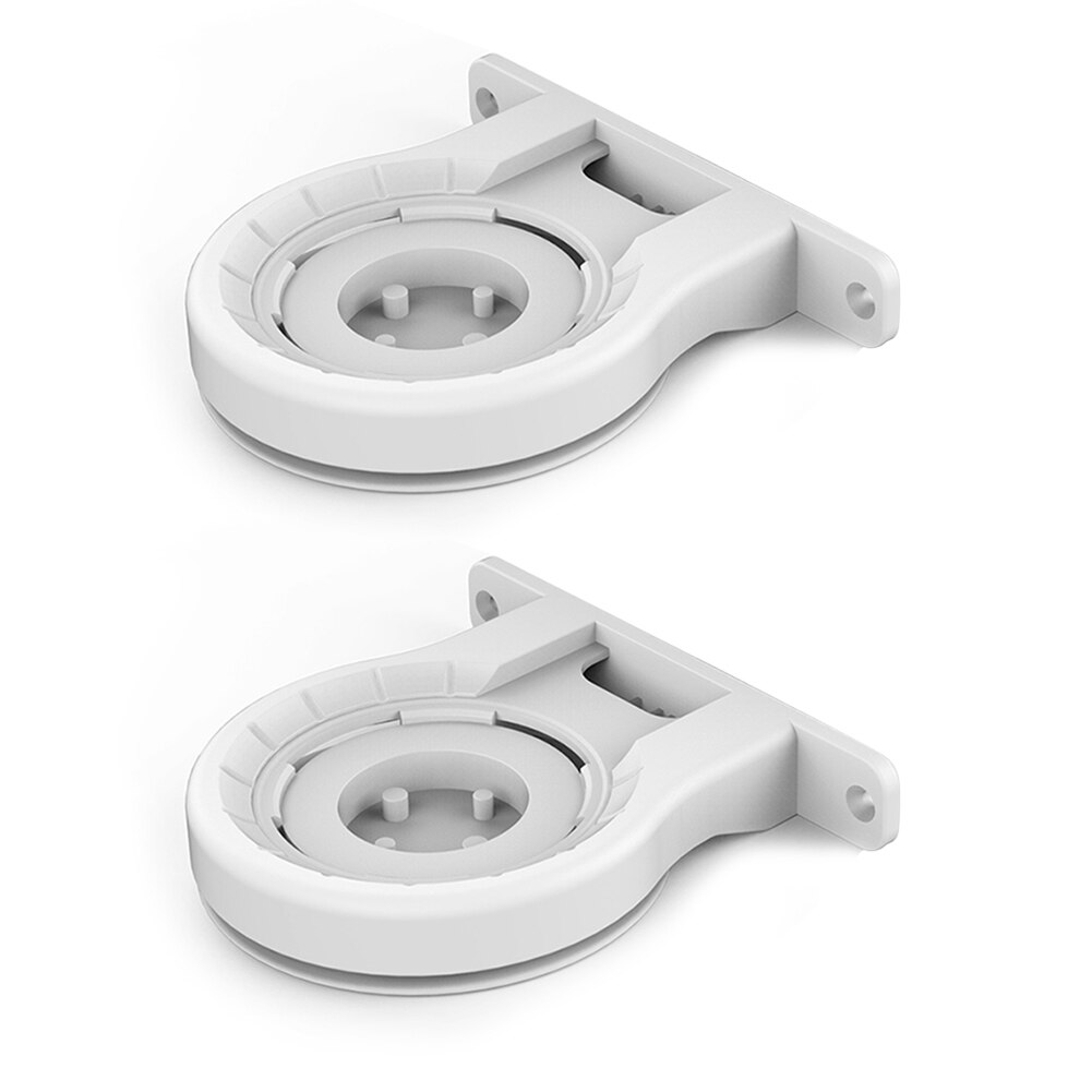 Smart Speaker Wall Mount Hanger Built-in Cable Management Space Saving Bracket Wall Shelf for Google Nest WiFi Wireless Router: White 2Pcs