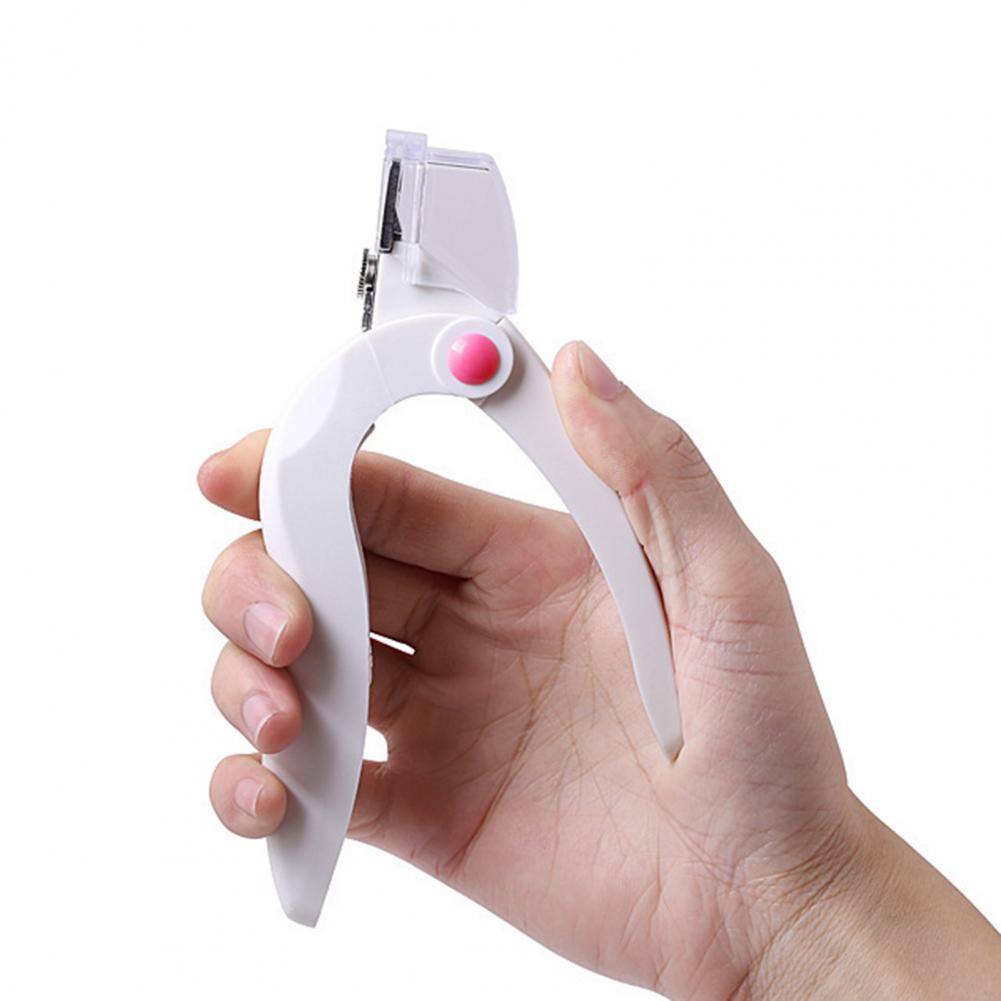 Nail Edge Cutter U-Shape Multipurpose Stainless Steel Manicure Tips Nail Dial Clipper for Beauty