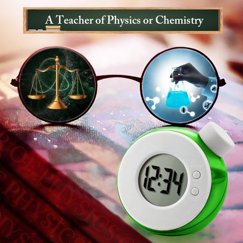 Cute Water Power Clock Digital Display Clock Calendar Timer Eco-Friendly Smart Clock for Desktop Home Children Christmas