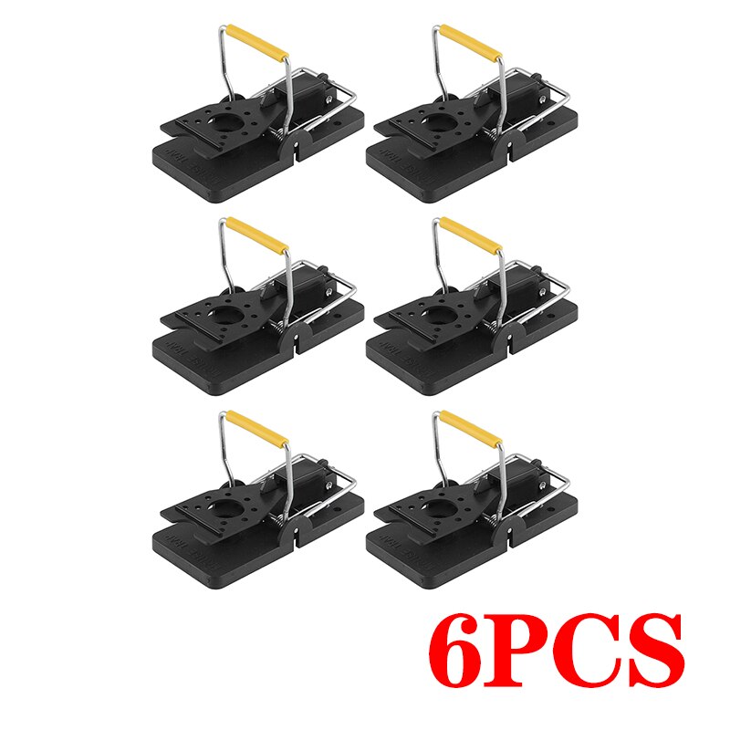 Household high-voltage Electronic Rat Trap Reusable Electric Rat Traps Killer Mice Multifunctional Mouse Trap Mouse Cage: J  6PCS