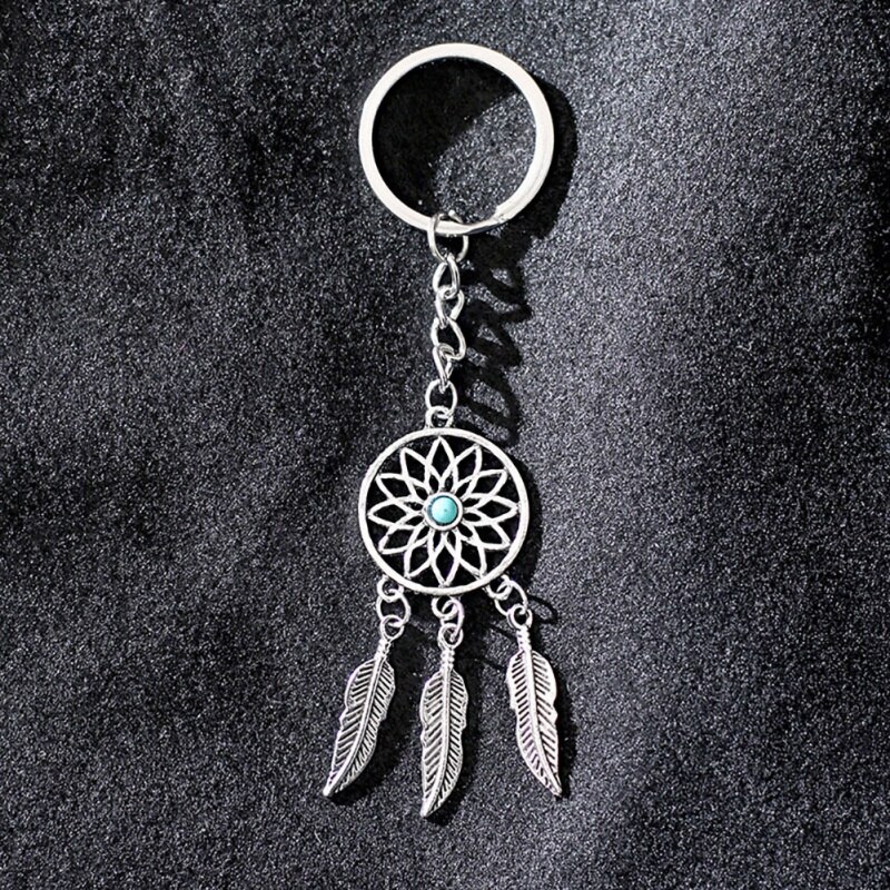 handgefertigt Traum Fänger Keychain Wohnkultur Windspiele Auto Anhänger Zauberstab Hängende Dekoration Zimmer Dekor