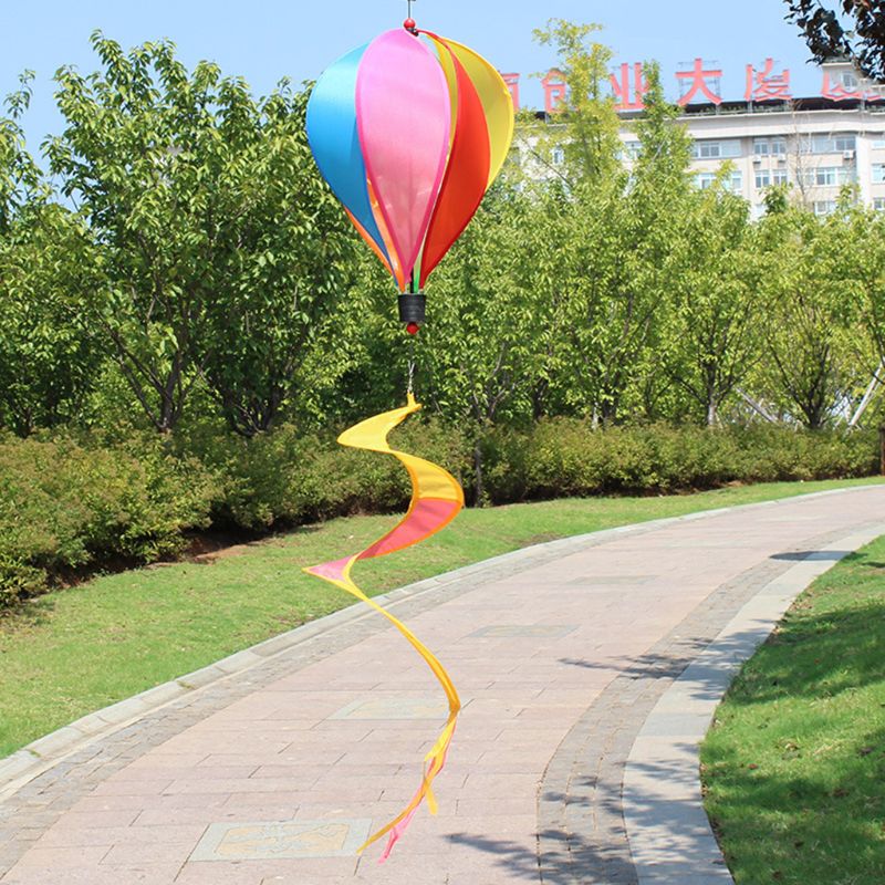 Juguete de globo aerostático Spinner, adorno para césped y jardín, elementos de recordatorio para fiestas al aire libre, 203E