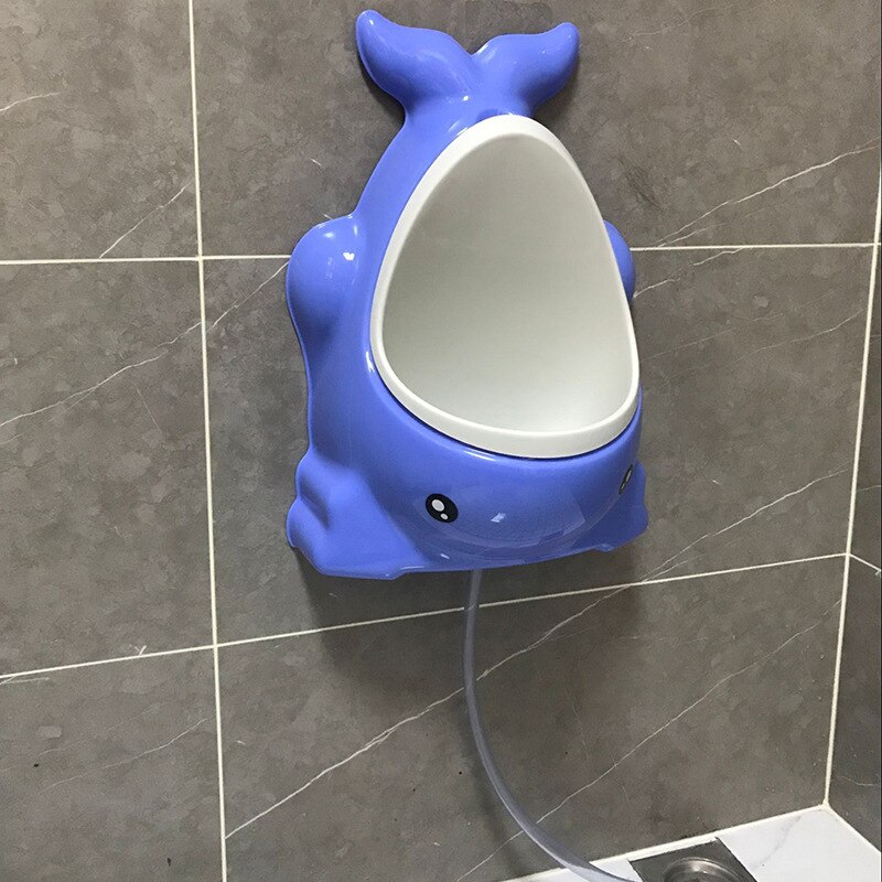 Tegneserie baby potte toilet urinal børn potte træning baby drenge tisse toilet spædbarn badeværelse vægmonteret urinal børnehave potte