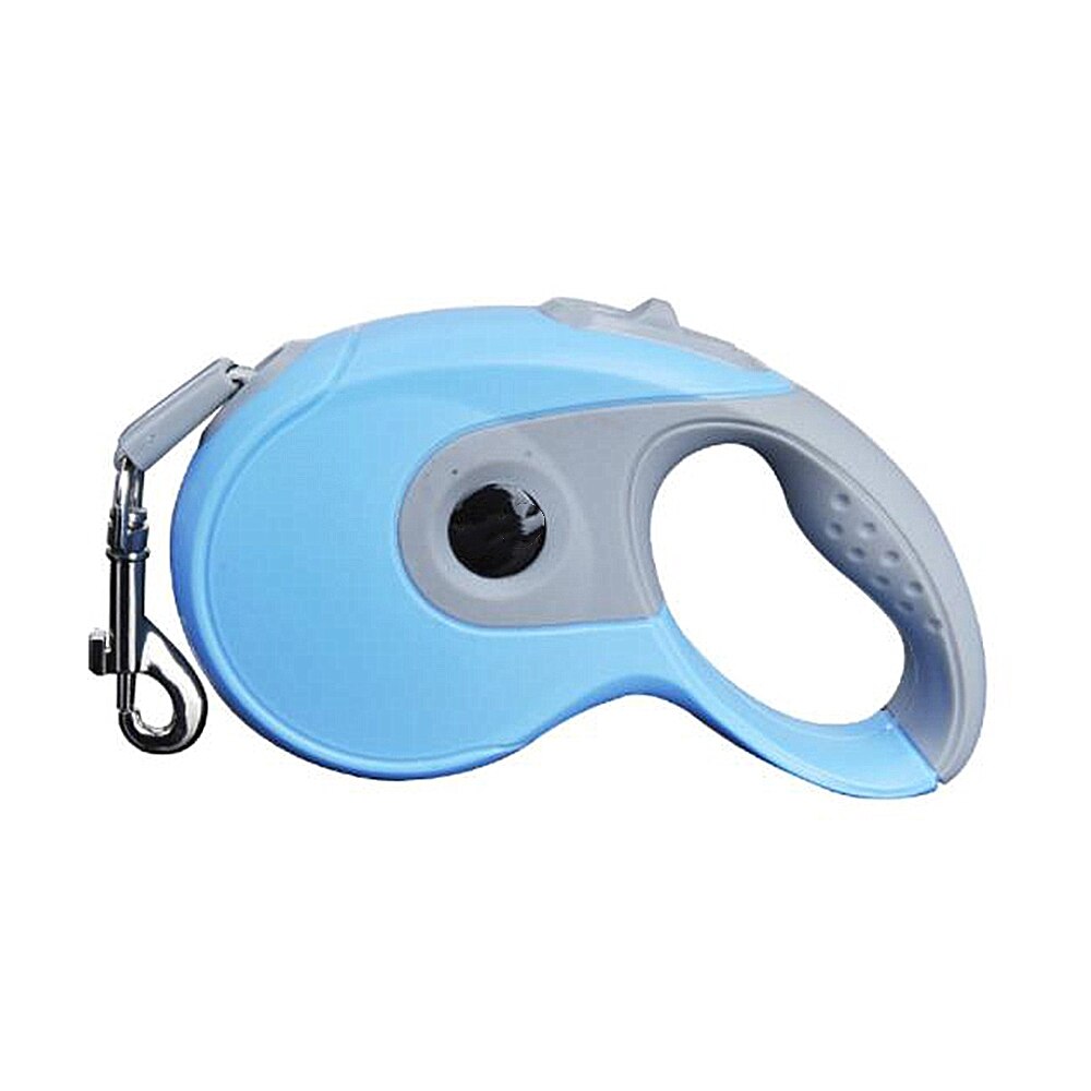 LeChong Pet Dog traction rope Automatic telescopic traction rope for pet Dogs Retractable dog rope leash Dog tractors: Blue / 3M