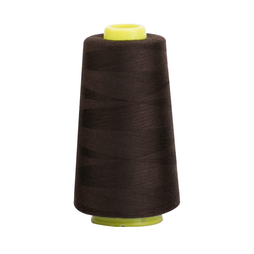 3000 Yards Lengte Naaigaren 40/2 Threads Polyester Draad Multicolor Spool Naaien Accessoires: Chocolade Kleur