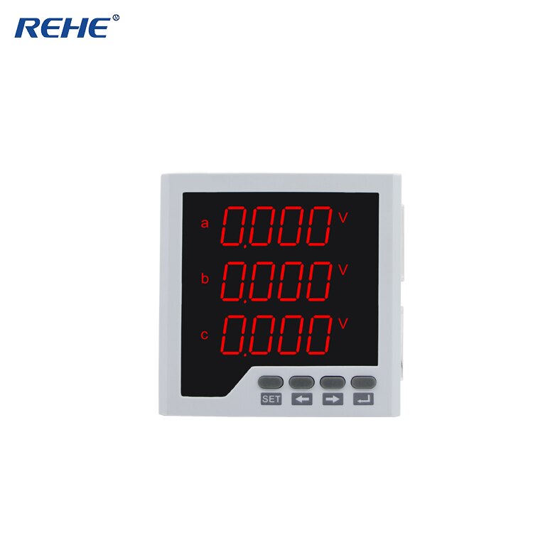 REHE RH-3D3 96*96MM Three Phase Multi-function Monitoring Instrument Measuring Instrument