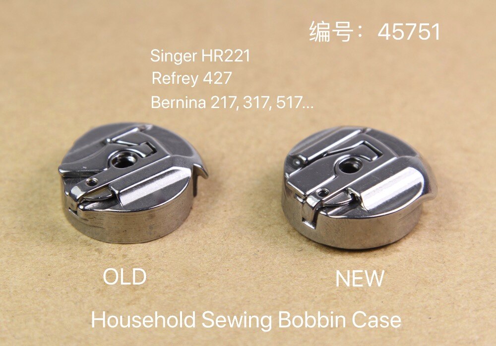 SINGER BC-HR221 BOBBIN CASE FOR SINGER HR221 SERIES Sewing Machine Parts 45751 / Refrey 427 and Bernina 217 317 517 540