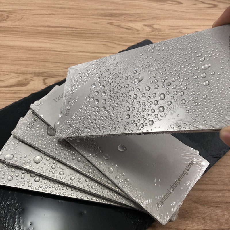 Afiador de faca de diamante 170*75MM pedra de afiar grão 80-3000 # Ferramentas de diamante de pedra de amolar facas de cozinha de pedra de amolar de moagem fina