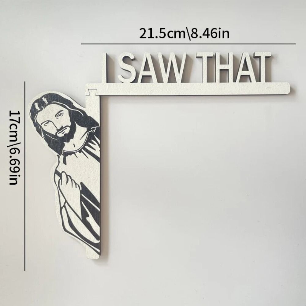 3 szt. Śmieszne drewniane ozdoby robić ramy drzwi, dekoracja narożnika drzwi, znak na drewniane drzwi, dekoracja sceny, dekoracja domu, biura