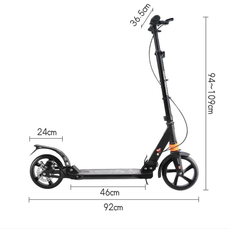 Erwachsene Rolle zwei-rädern zwei-rädern einzelnes-auf Beinen Campus Rolle für freundlicher über 8-12 jahre alt