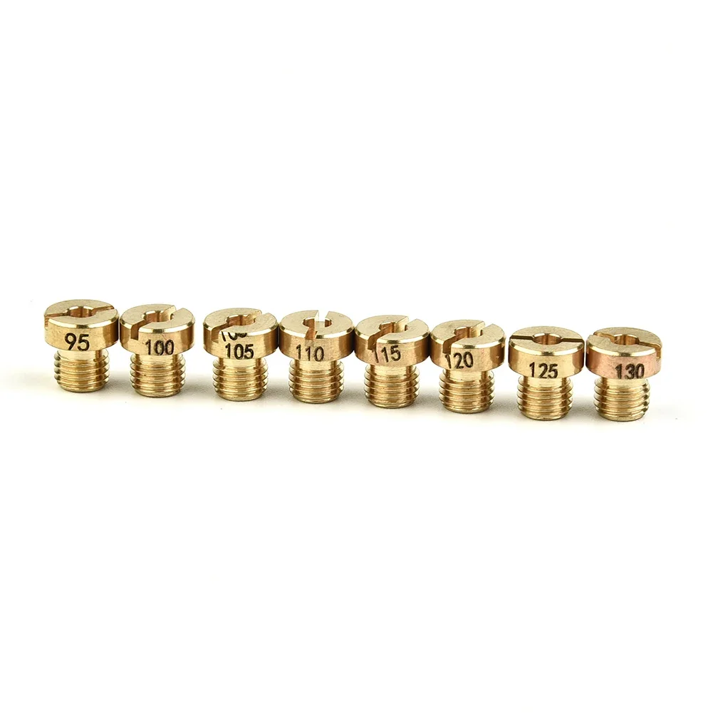 M6 Jets Nozzle 15 Pcs Carburetors Different Main Nozzles Jet M6 Set For 12mm-17.5mm Dellorto Main