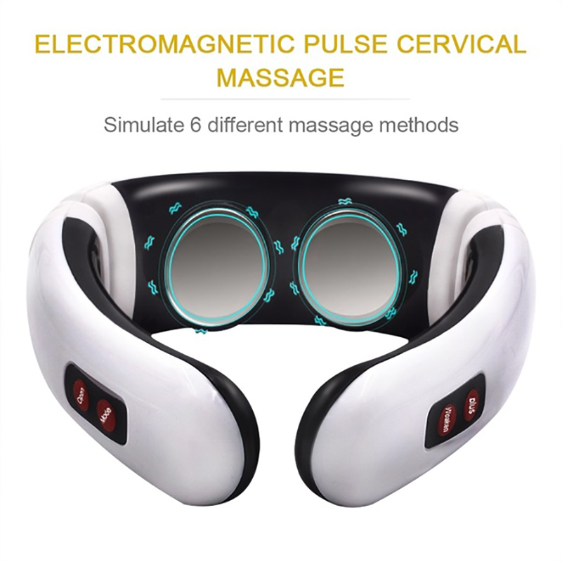 Masseur électrique pour le cou et le dos, masseur Intelligent pour le cou et les cervicales, 6 Modes de chauffage à infrarouge, soulagement de la douleur