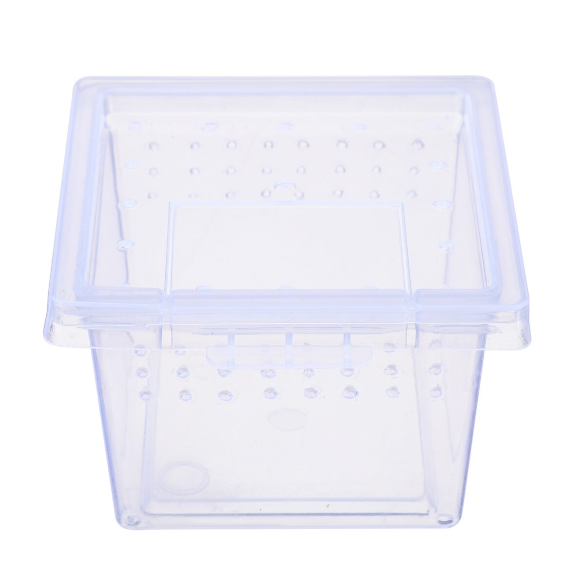 1PC Insect Boxes Clear Plastic Insect Reptile Boxes Spider Snake Transport Breeding Feeding Case Convenit 6.8*4.5*5.5 cm