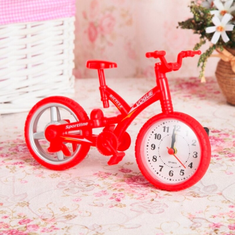 motorcycle bicycle retro train alarm clock student home desktop decoration Alarm Clocks favor