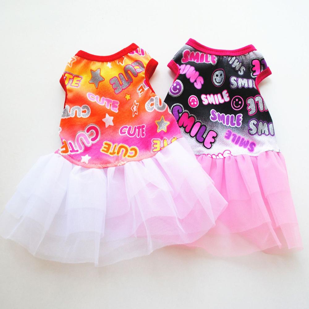 Ropa para perros y mascotas vestido de verano para parejas, ropa para perros pequeños, falda transpirable, chaleco para mascotas Chihuahua Yorkie
