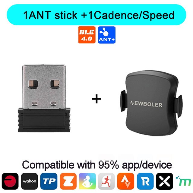 NEWBOLER Heart Rate Monitor Chest Strap Bluetooth 4.0 ANT Fitness Dual Mode Sensor Compatible Belt Wahoo Polar Garmin Bryton: Model 10