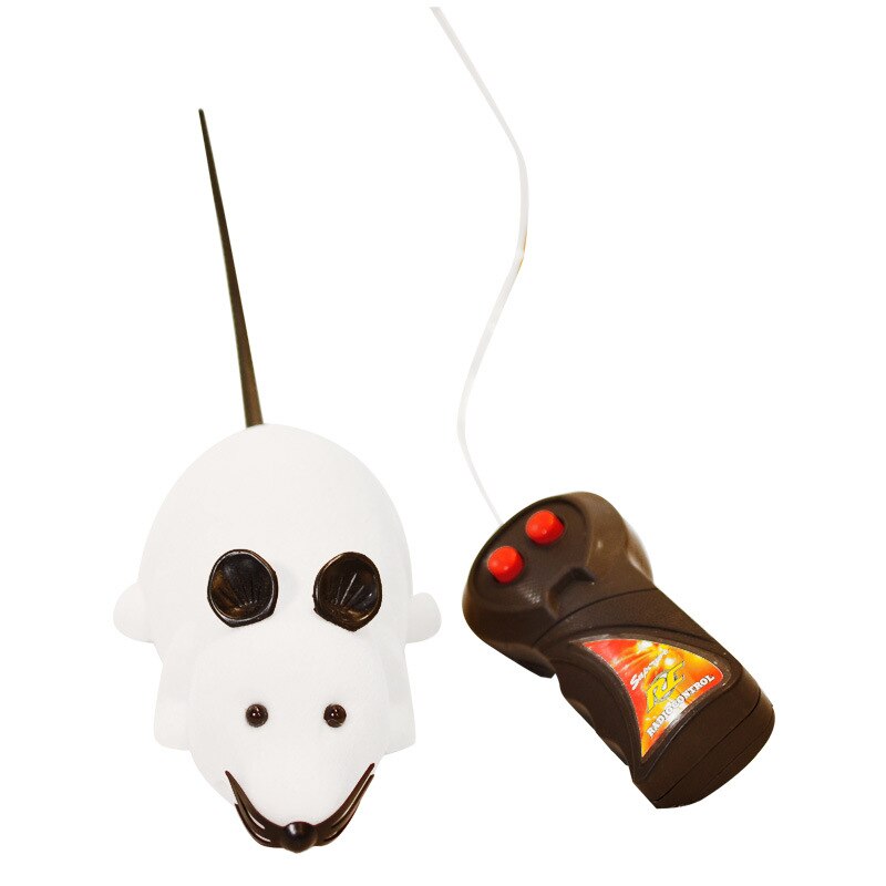 Mouse Toys Wireless RC Mice Cat Toys Remote Control False Mouse Novelty RC Cat Funny Playing Mouse Toys For Cats