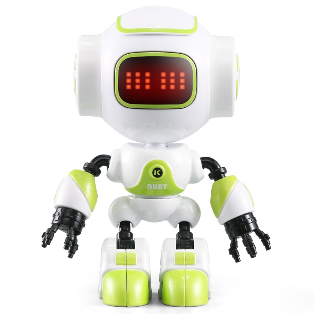 Intelligente Vroege Onderwijs Kinderen Rc Robot Touch Control Smart Mini Legering Robots Speelgoed Voor Jongens Meisjes Met Led licht