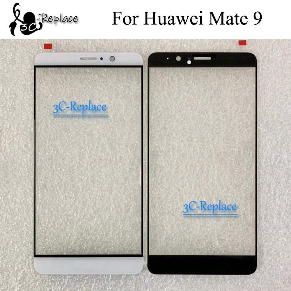 5.9 inch For Huawei Mate 9 Mate9 MT9 MHA-AL00 MHA-L09 MHA-L29 Front Touch Screen Glass Outer Lens Replacement ( no Cable )