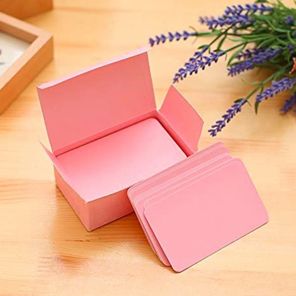 Thickening Blank Diy Graffiti Rounded Small Cards Word Cards Sticky Note Card Message Cards
