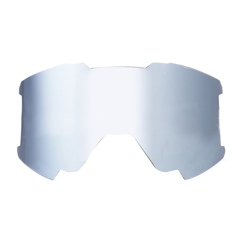 Magnetische Ski brille Skifahren skaten Doppel Objektiv UV400 Anti Nebel unisex Snowboard Ski Brille Ski Objektiv Schnee Brillen + Goggle fallen: Silber- Linse