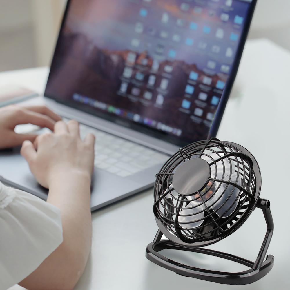 Mini Dc 5V 500MA Bureau Ventilator Kleine Ultra-Stille Nb En Pc Cooling Fans Persoonlijke Koeler Usb Aangedreven draagbare Tafel Ventilator