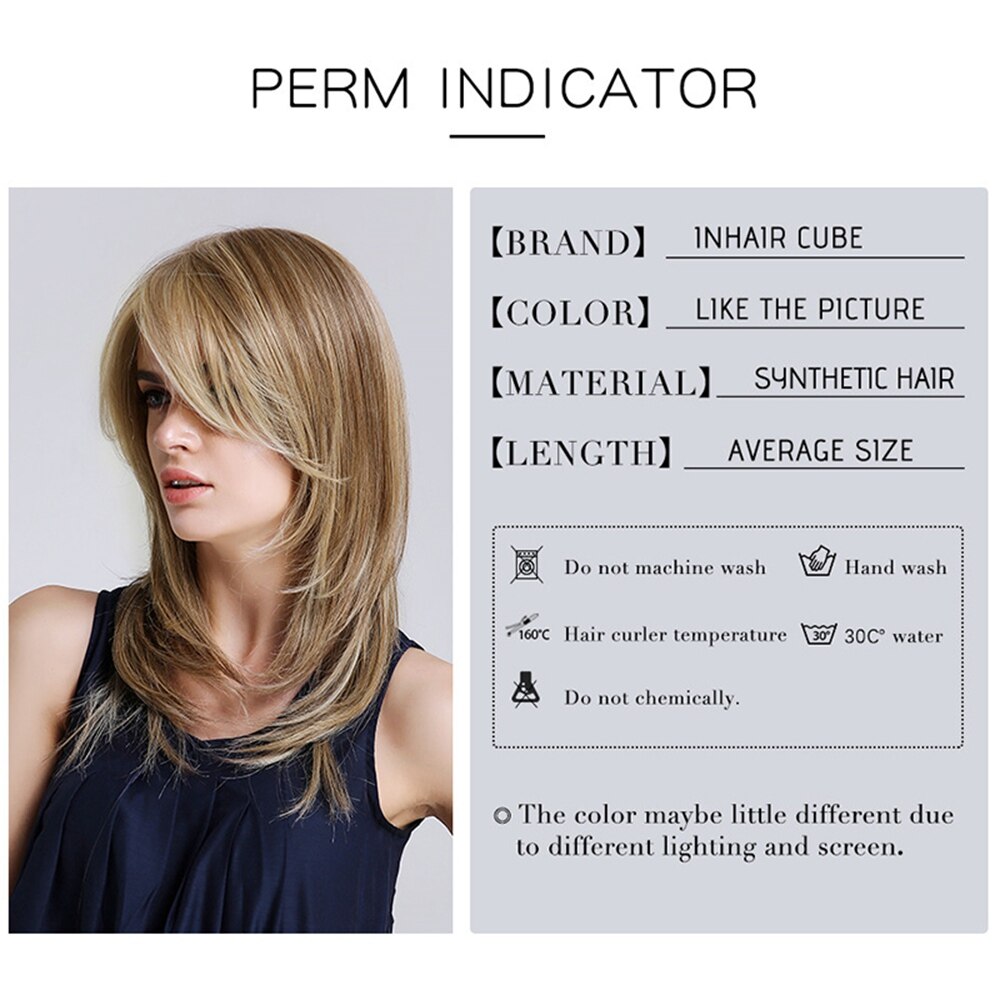 Short Wave Curly Hair Wig with Bangs 12 Inches Long 120 Degrees Celsius High Temperature Synthetic Fiber Wigs