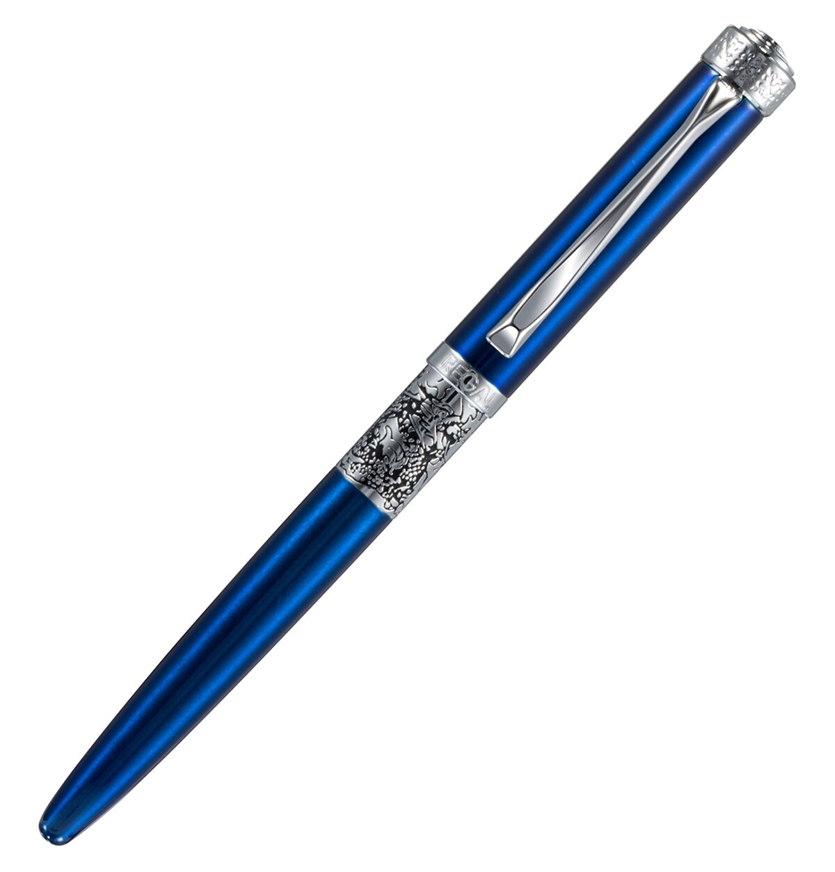 Regal Fountain Pen, Prince Commemoration Collection Germany Iridium Medium Nib Business Graduation Pen Three Color Optional: Noble Blue