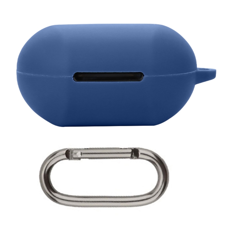 Flexible Guard Silicone Shell Protective Case Housing For EDIFIER NeoBuds Plus Earbud Shockproof Cover Scratch Resistant Sleeve: dark blue