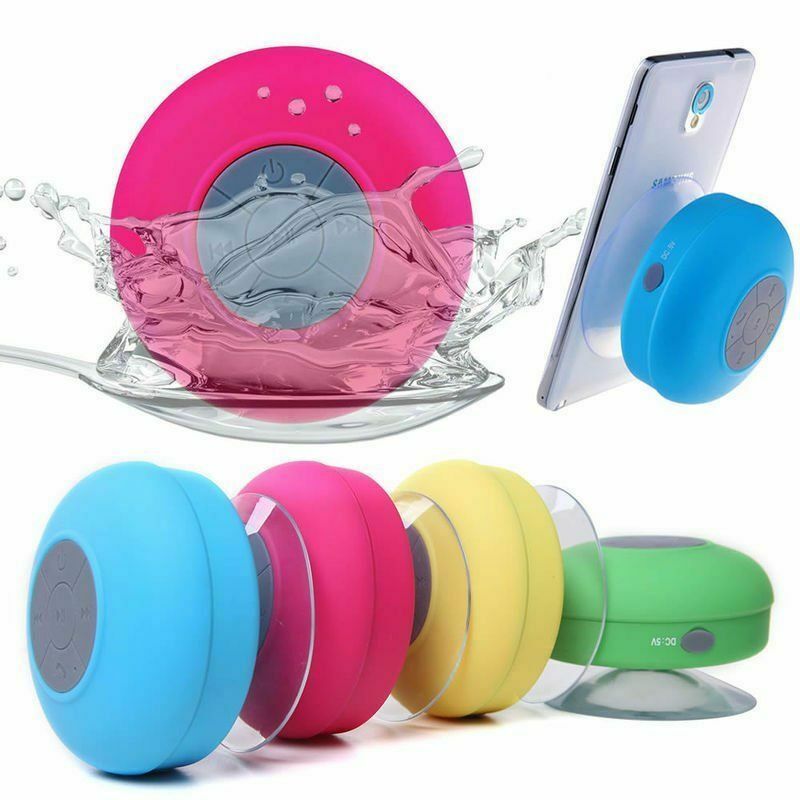 Wasserdicht Bluetooth kabellos dusche lautsprecher Tragbare hände-freie musik mikrofon saug Für Dusche, Schlecht, Auto, Strand & übertrumpfen