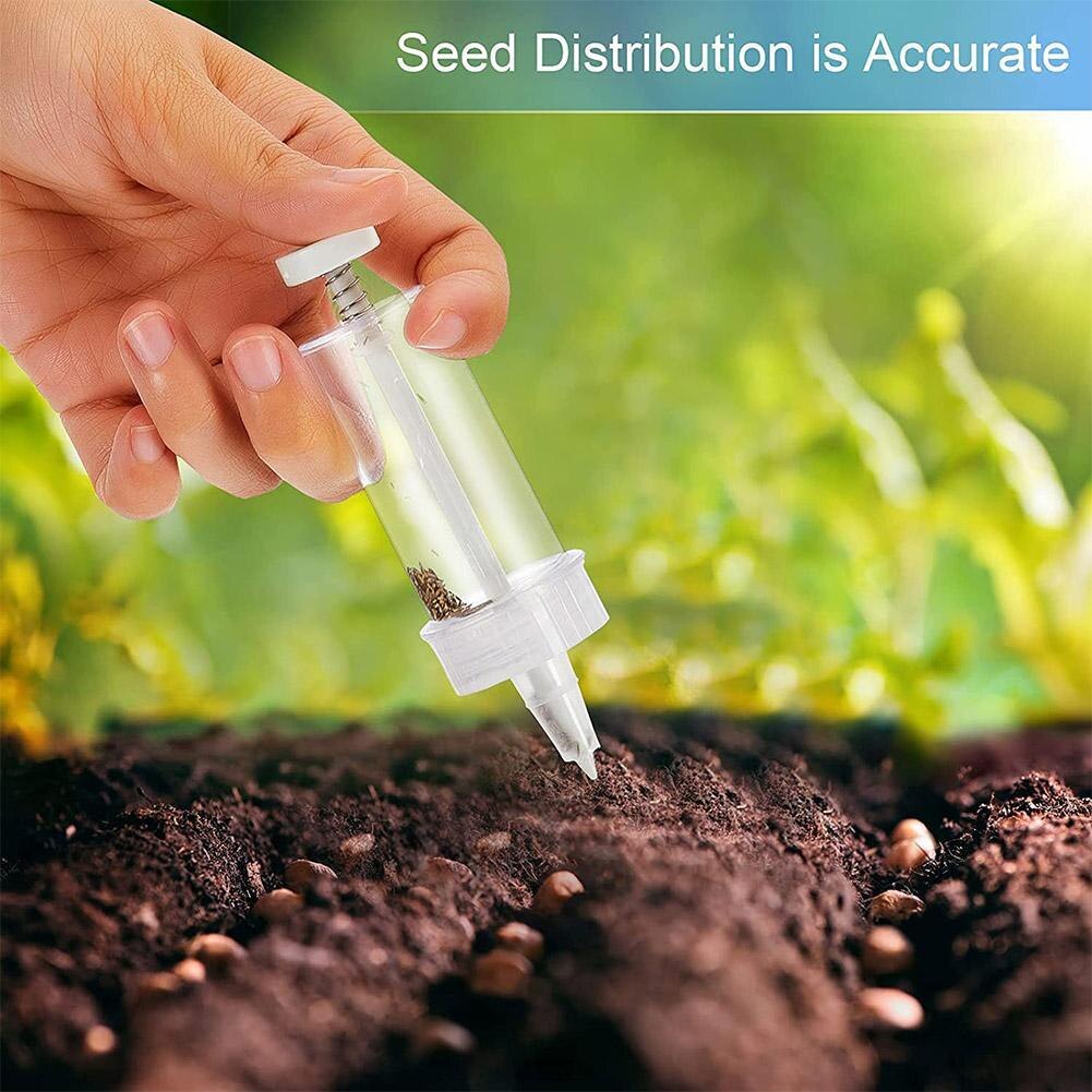 Hand Plastics Farm Garden Gardening Supplies Mini Sower, Hand-held Garden Sowing Supplies Sowing Tool