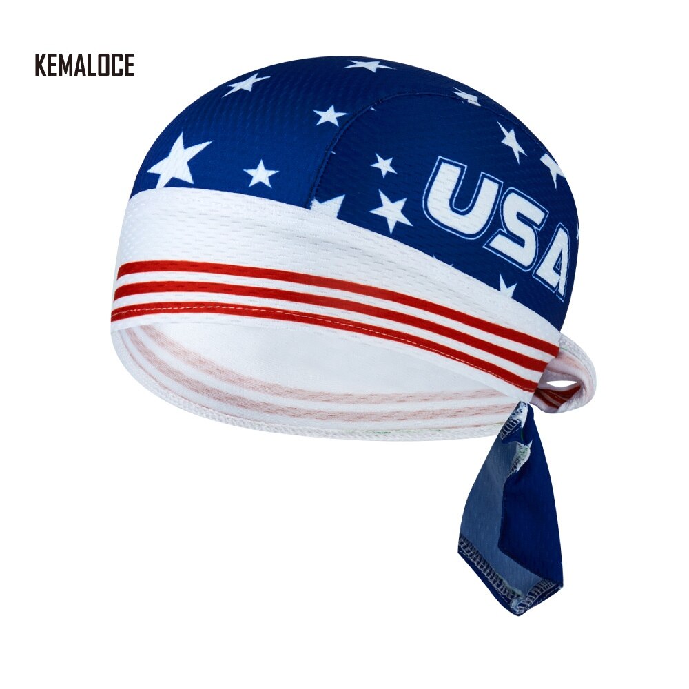 Kamaloce Anti-Uv Kleurrijke Biker Hoofddoek Coolmax Mesh Ademend Fietsen Hoofd Bandana Mannen Ciclista Fiets Sjaal: CB-005