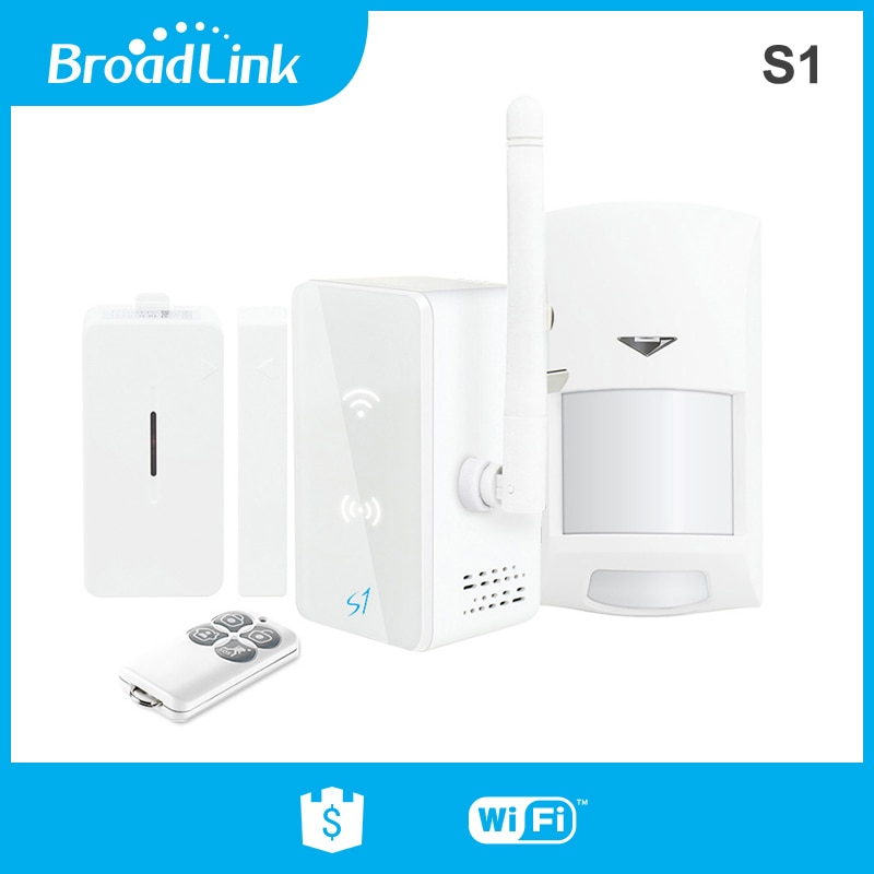 Broadlink S1 S1C Smartone Security Kit Motion Sensor Pir Deur Sensor Alarm Kit Voor Smart Home Automation Systeem, home Care Kit