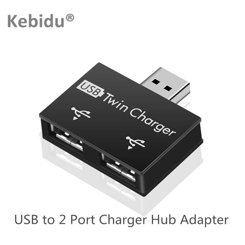 Multiple 2 Ports USB HUB Charger 5V Desktop USB2.0 Charging Extension Power Adapter for Phone Tablet PC U Disk Mouse keyboard