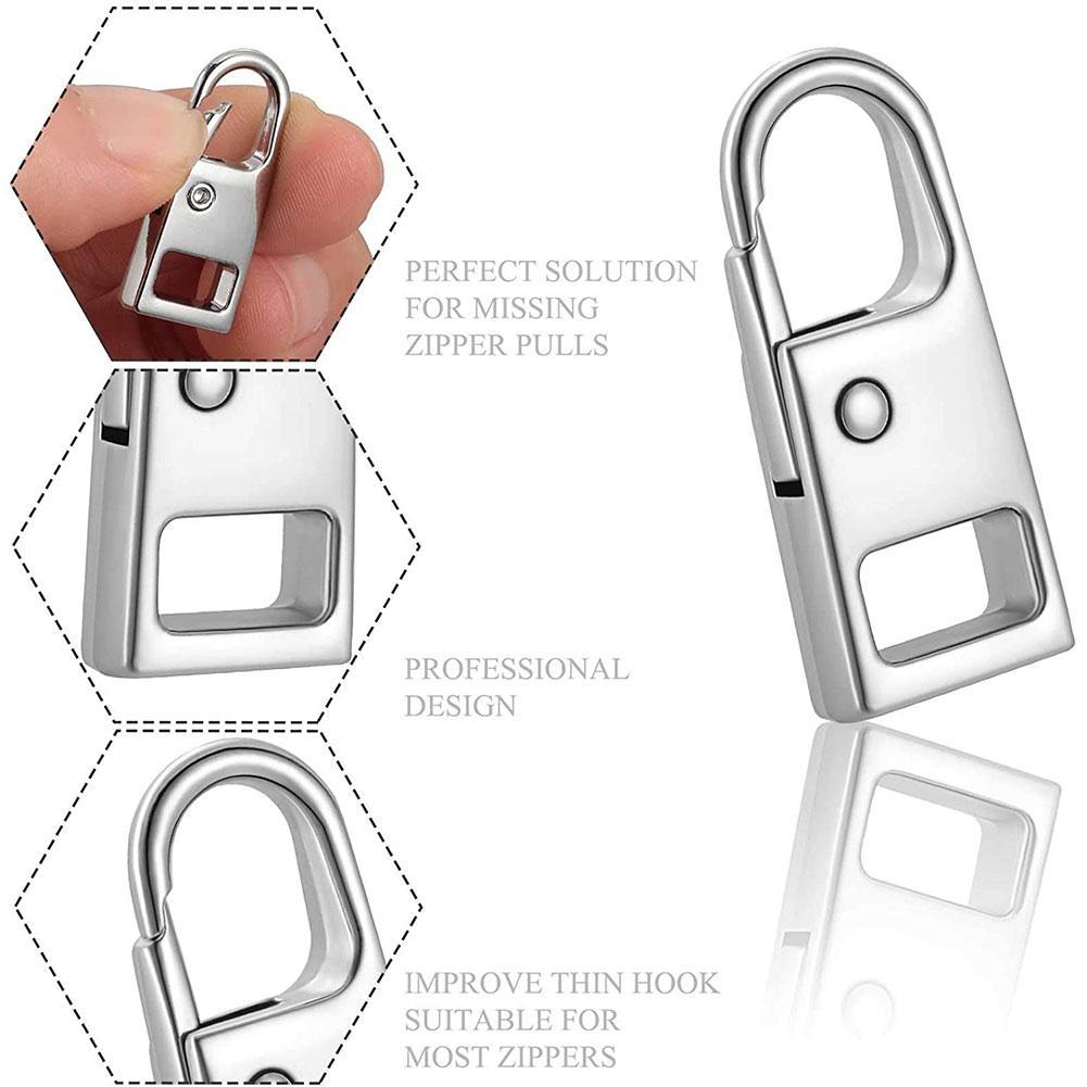 1pcs Zipper Pulls Tab Replacement Luggage Zipper Pull Zippers Handle Fixer Repair Extension Mend Tags For Suitcase Backpack V9Y4