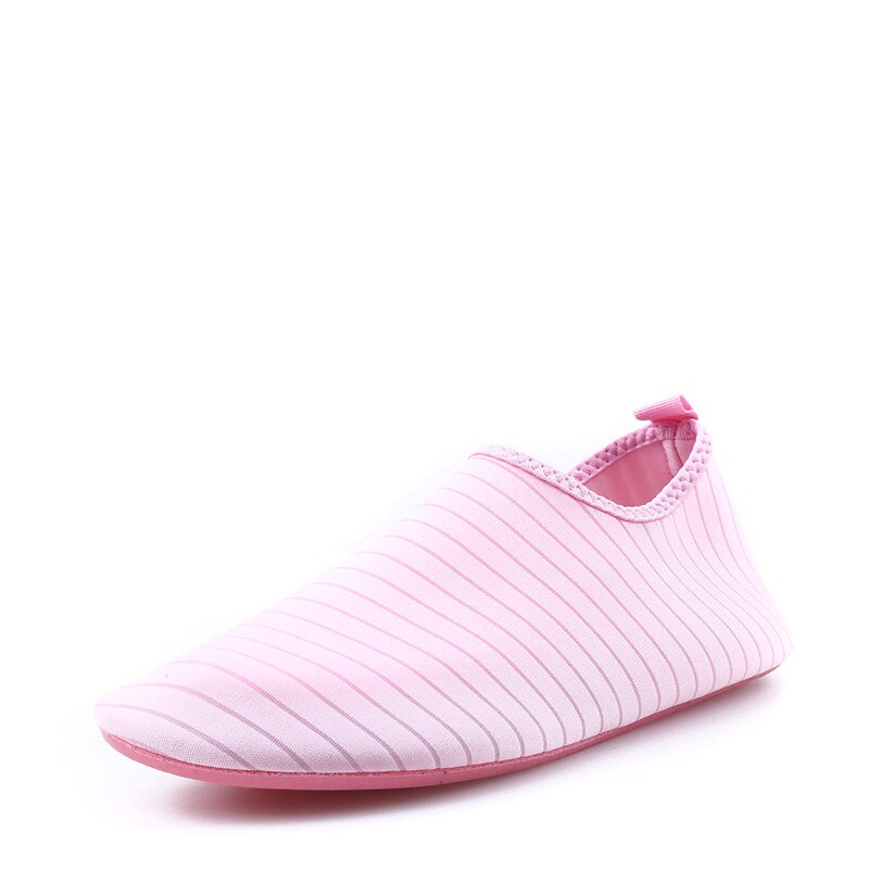 Swimming Water Shoes Men And Women Beach Camping Shoes Adult Unisex Flat Soft Walking Lover Yoga Shoes Sneakers: pink / 6.5