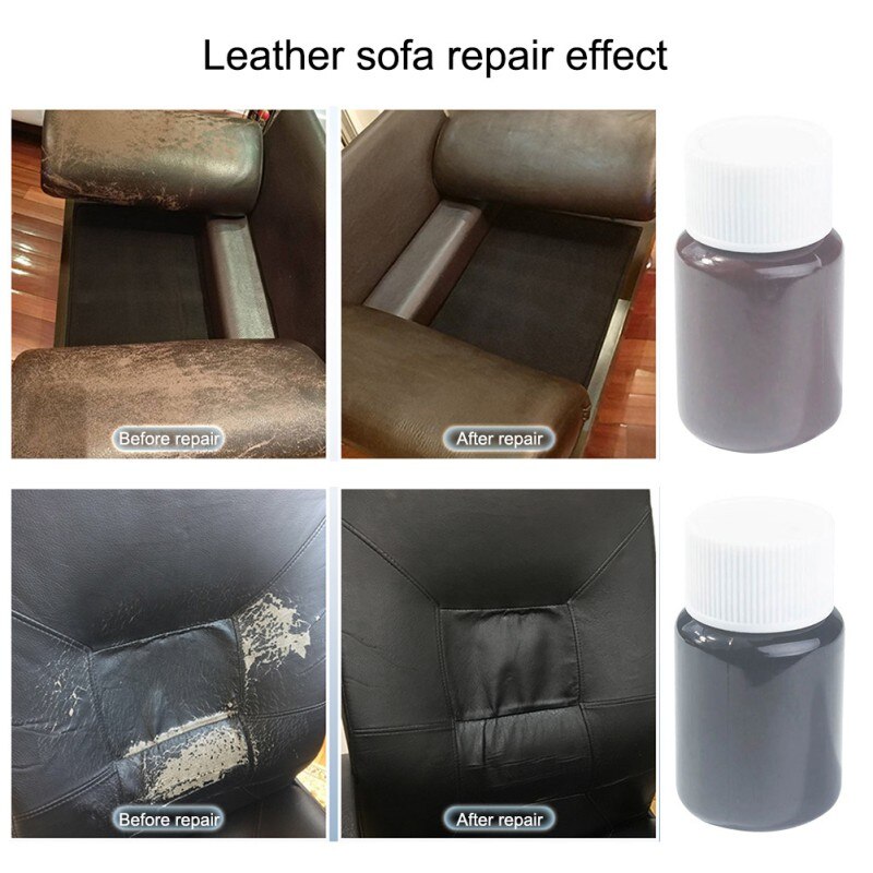 Vinyl Repair Kit For Repairing The Skin On The Car Seat Sofa Coat Holes Scratches Cracks