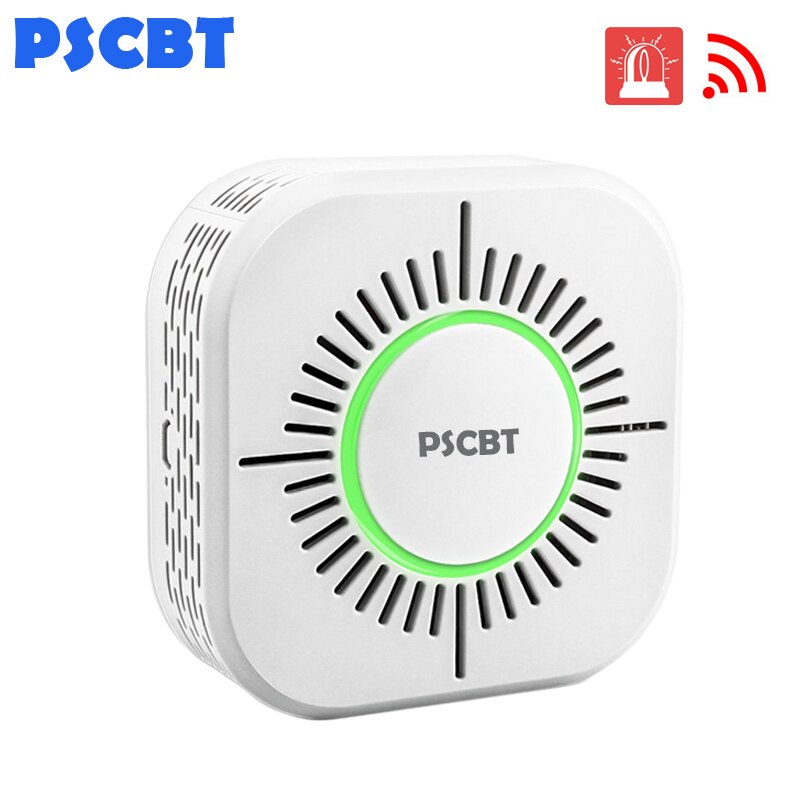 Tuya-sistema de alarma GSM para seguridad del hogar, tarjeta SIM, marcador de teléfono, aplicación de Control remoto, 11 idiomas, alarma antirrobo: Kit 20 Smoke Detect