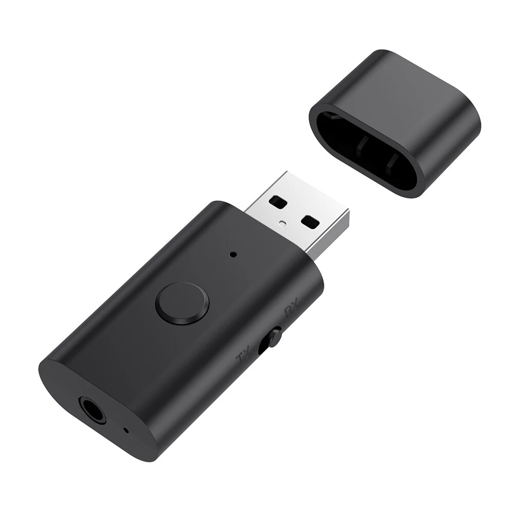 USB Wireless Bluetooth Adapter 5.3 Transmitter Receiver AUX 3.5mm Audio Adapter For Home Car Music System USB Aux Music: Default Title