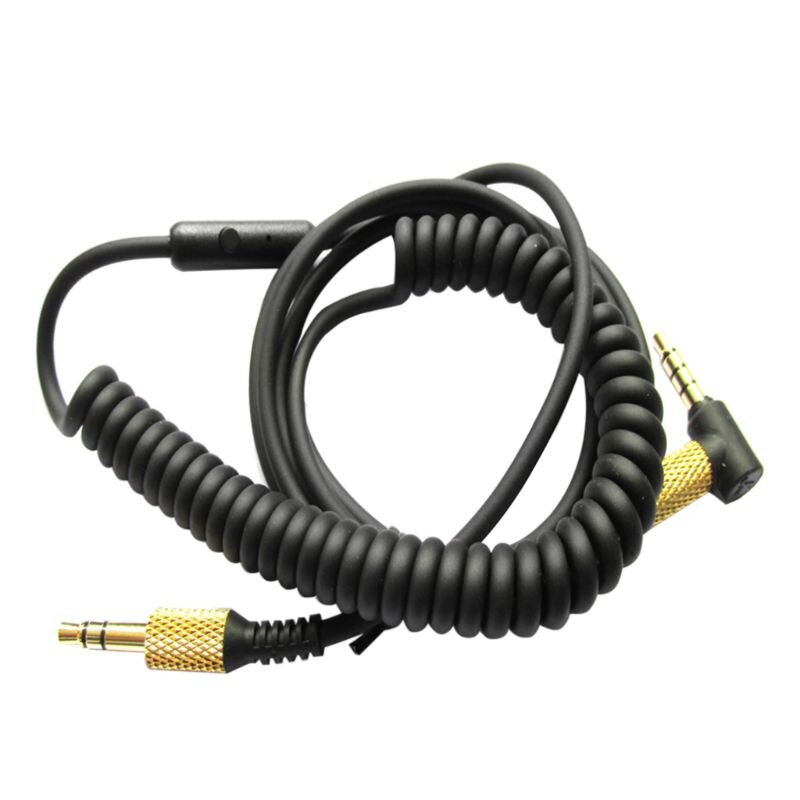 Vervanging Audio Kabel Voor Marshall Major Ii Monitor Mid Hoofdtelefoon Cord Met Mic &amp; Volume Controle Remote