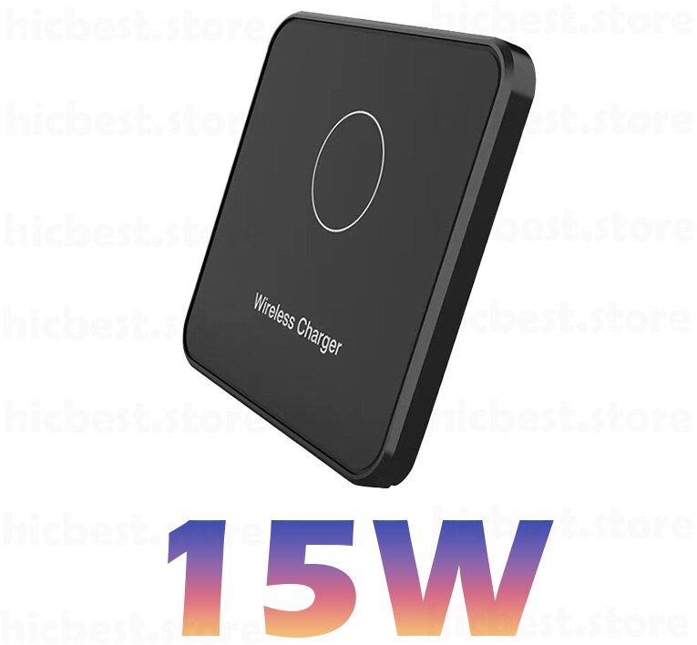 15W Wireless Charger Stand for Samsung S20 Note 20 Ultra Wireless Charging Induction Charger Pad for iPhone 12 SE 11 Airpods Pro: 2