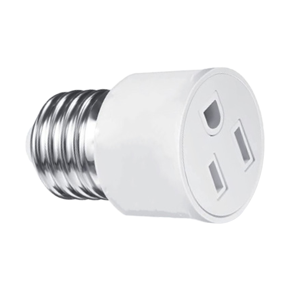 E26/e27 Lampen fassung Konverter flamm hemmender Lampen sockel Schrauben adapter eu/us Zinken Lampen fassung Steckdose passend für 2/3 Stift konvertieren: Black
