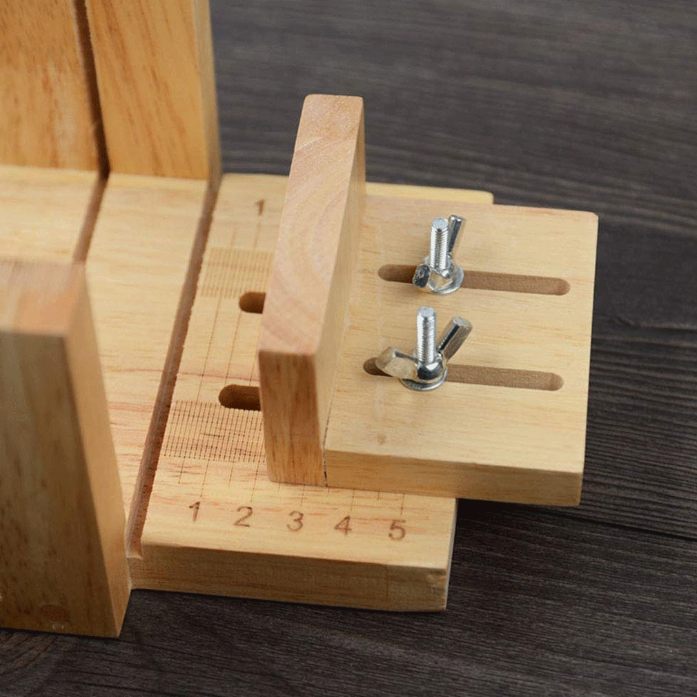 Home Wooden Soap Cutter Box Balancing Apparatus Accurate Wire Cutting Tool Soap Kits