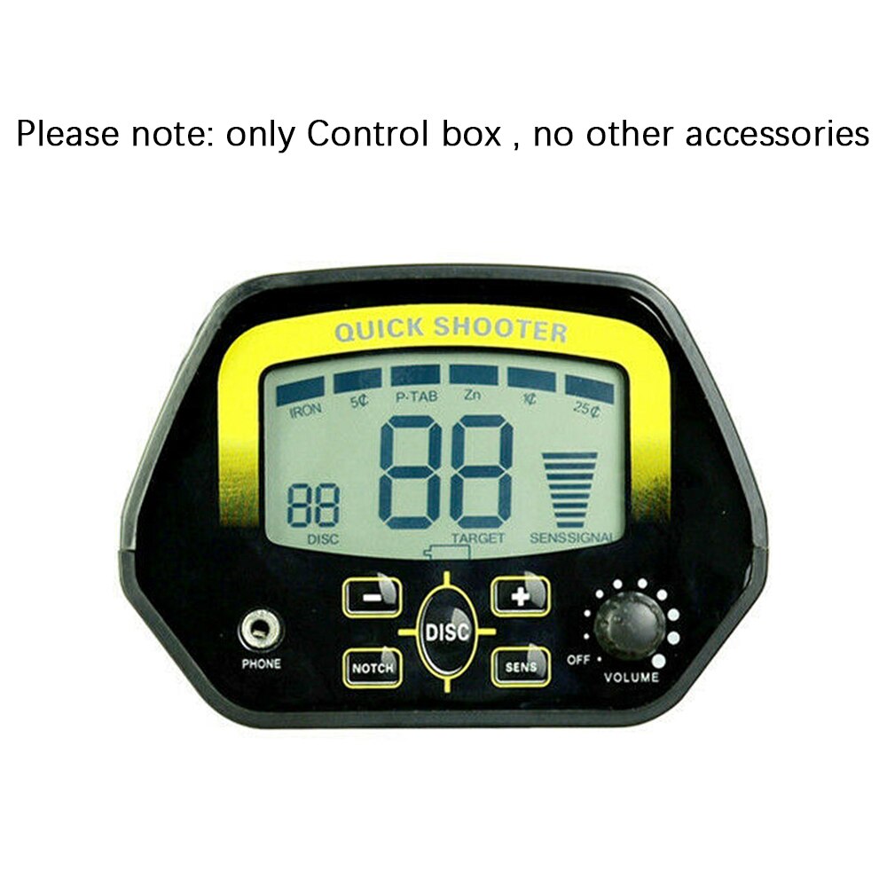 TIANXUN MD4060 Metal Detector Accessories Underground Metal Detector Pinpointer Gold Detectors Jewelry Treasure Hunter: 1PCS Control box