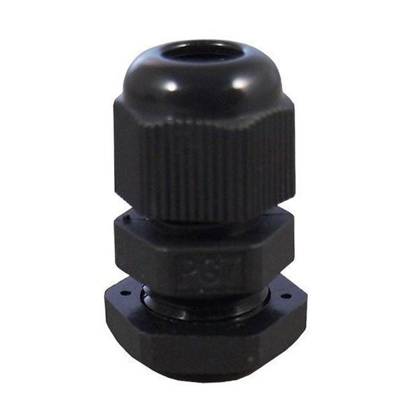PG7 Zwart Nylon Waterdichte Trekontlasting, Cord Grip, Wartel 3.5-6 Mm 50Pcs